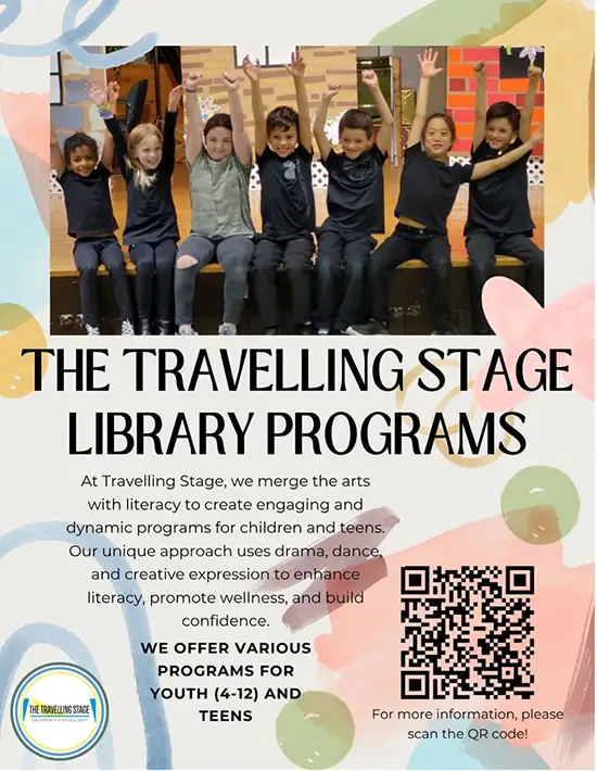 Library Programs youth ages 7 to 12